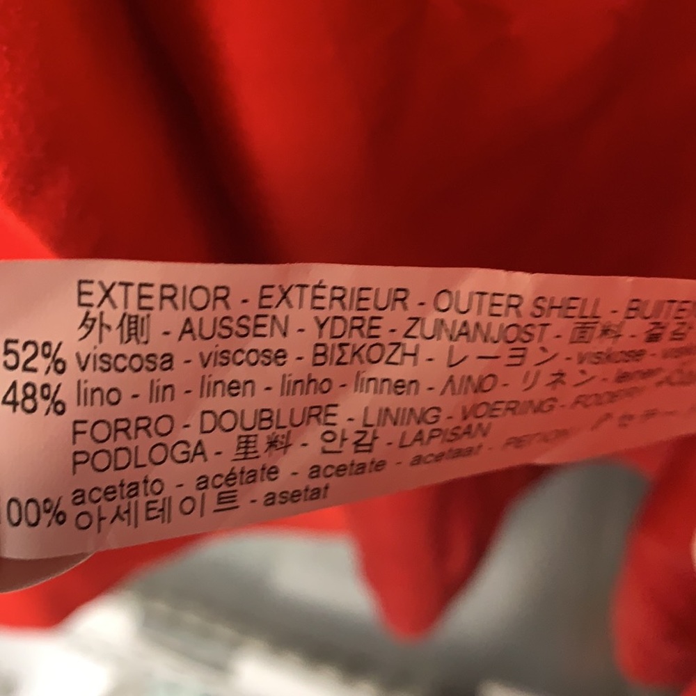 Zara Basic Red Blazer - image 8